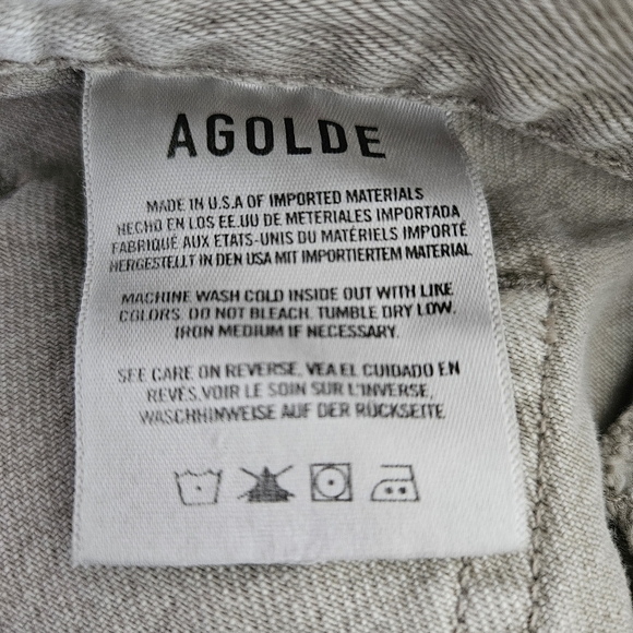 Agolde Taupe Cooper Cargo Pants In Drab NWT - Picture 8 of 10